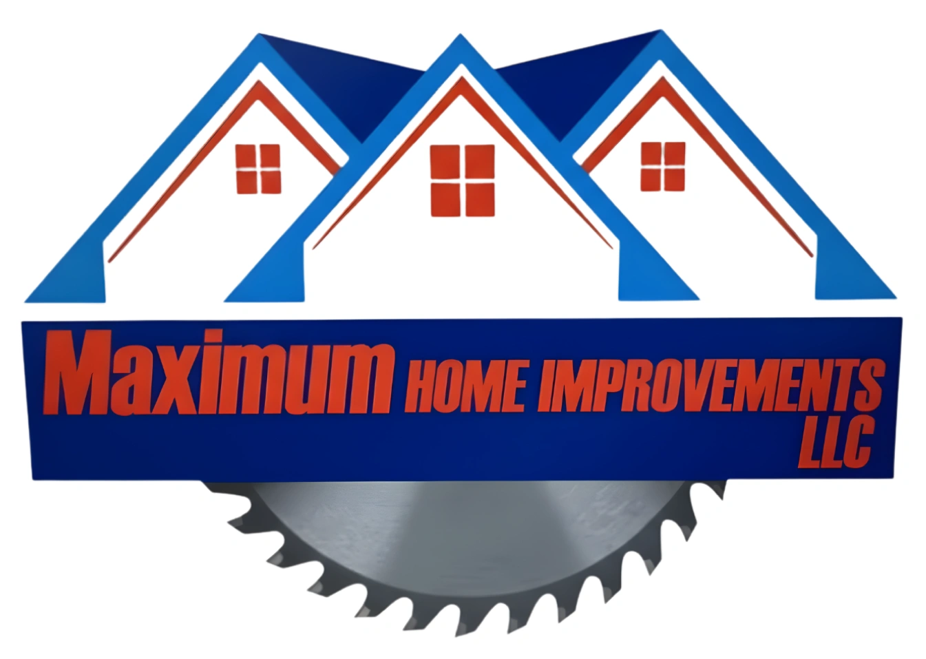 maximum home improvements llc logo white